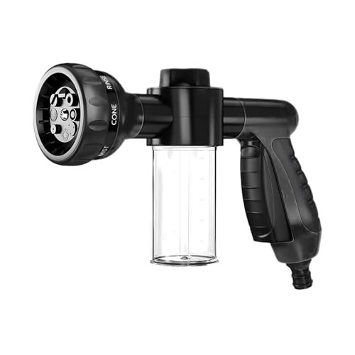 Wevdn Car Wash Nozzle, High Pressure 8 Adjustable Patterns...