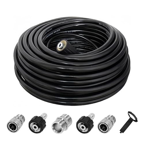 LycorTrade Pressure Washer Hose 50FT for Power Washer, 5800...