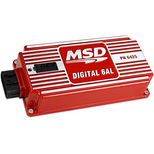 MSD 6425 Digital 6AL Ignition Control w/Rev Control - Red