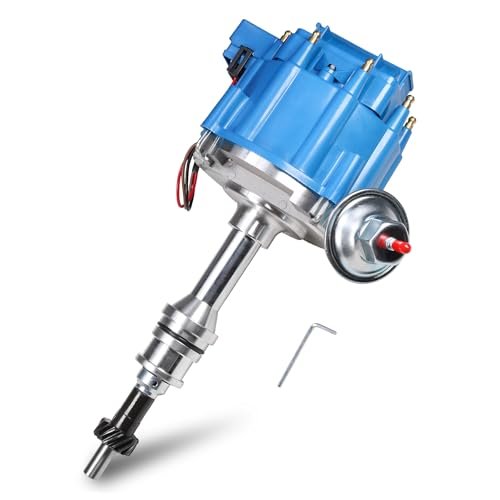 Ignition Distributor W/ 65k Coil One Wire Replacement For...