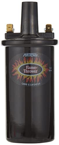 Pertronix 40511 Flame-Thrower Ignition Coil, 40,000 Volt 3...