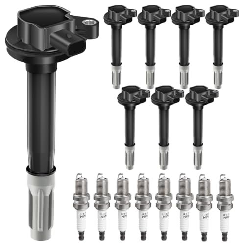 ZYFZZDS UF824 Set of 8 Ignition Coil Packs and Spark...