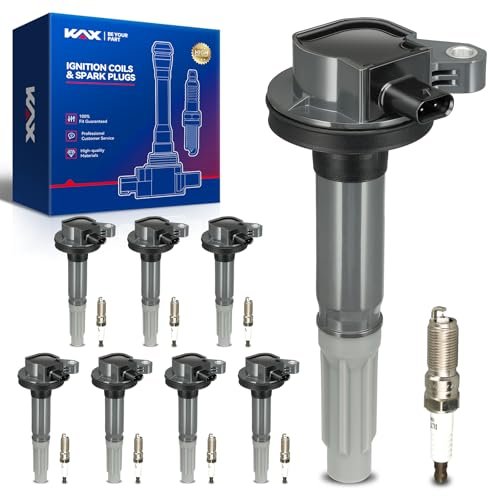 OEM Performance Set of 8 UF824 Ignition Coils & Double...