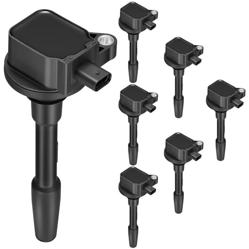 SYKRSS 7-Pack UF835 Ignition Coils Compatible with Ford...