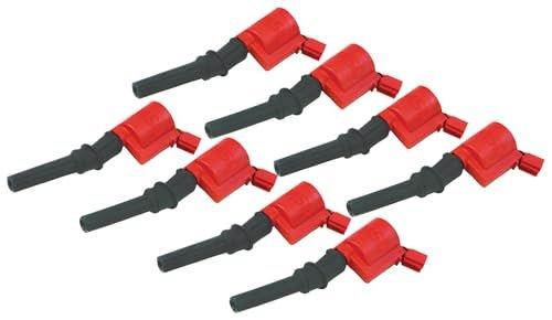 MSD 82428 Ignition Coils, Blaster Series, Red, 8-pack