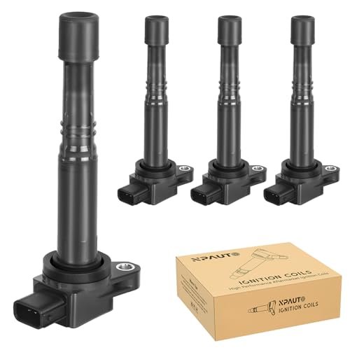 Ignition Coil Pack Set of 4 Replacement for L4 2.0...