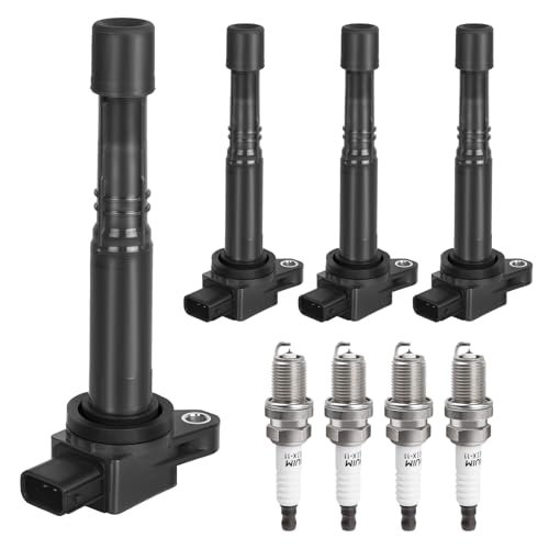 Ignition Coil Pack Spark Plugs fit for L4 2.0 2.4...