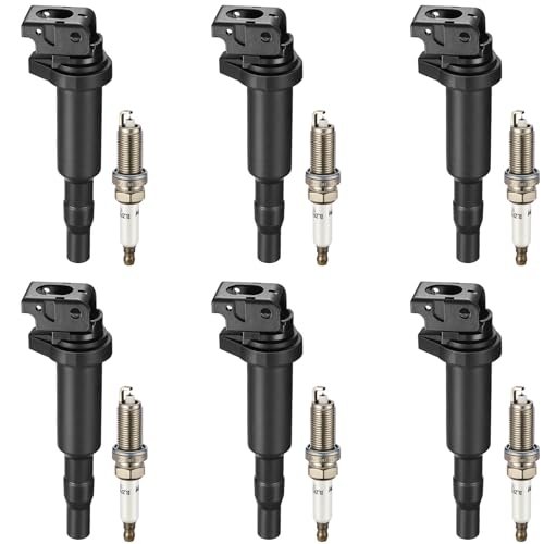 BDFHYK Ignition Coil Pack and Double Iridium Platinum Spark...