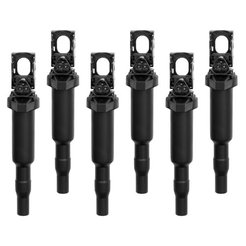 HQPASFY Ignition Coil Pack Set of 6 Compatible with BMW...