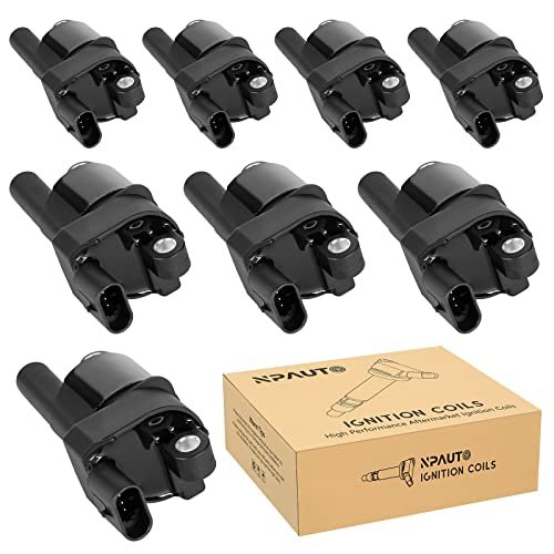 Round Ignition Coil Pack Compatible with V8 4.8 5.3 6.0...