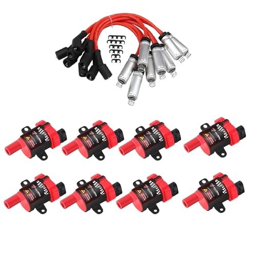 CarBole Round D585 UF262 Ignition Coils and 748UU 8mm...