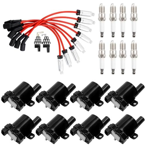 HQPASFY UF262 Ignition Coils & Iridium Spark Plug & Wires...