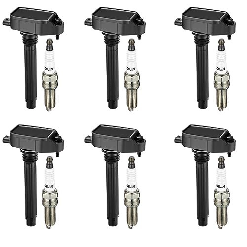 BDFHYK Ignition Coil Pack UF807 and Iridium Spark Plugs...