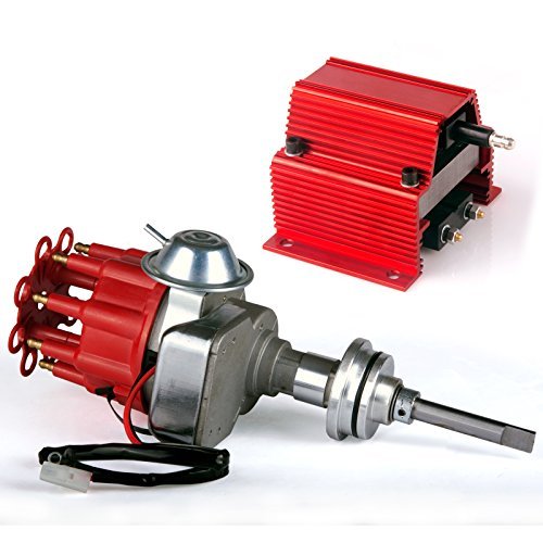 MAS Red Ignition Distributor with Coil 1131811 PE340...