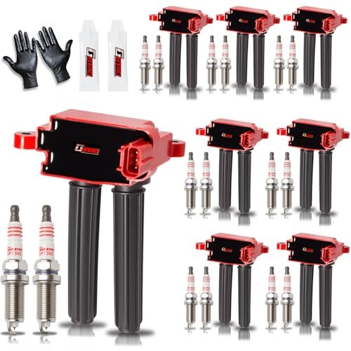 GBTAD Upgraded 8x Ignition Coil Pack and 16x Iridium...