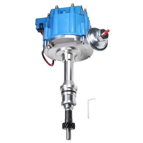 HEI Ignition Distributor with 65K Volt Coil Replacement For...