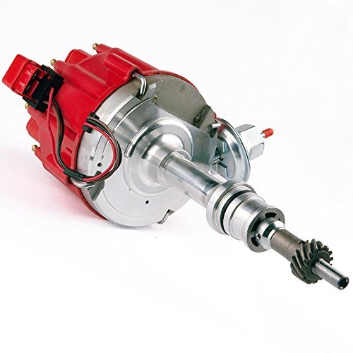 MAS Ignition HEI Red Cap Distributor with 65K Volt Coil...