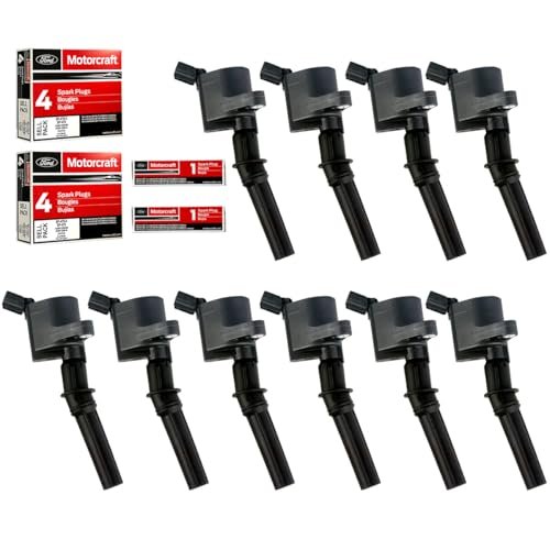 MAS Set of 10 Ignition Coils Pack DG508 & Motorcraft...