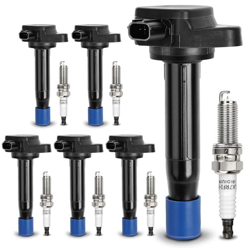 UF603 Ignition Coil & 97390 Double Iridium Spark Plug For...