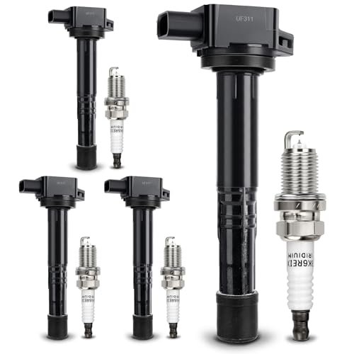 UF311 Ignition Coil & 9807B-561BW Double Iridium Spark Plug...