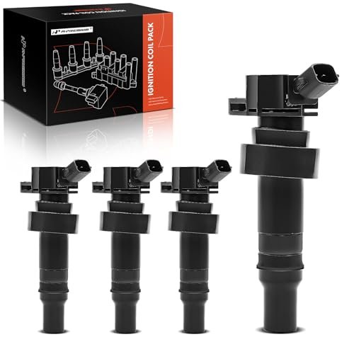 A-Premium Ignition Coil Pack Set of 4 Compatible with...