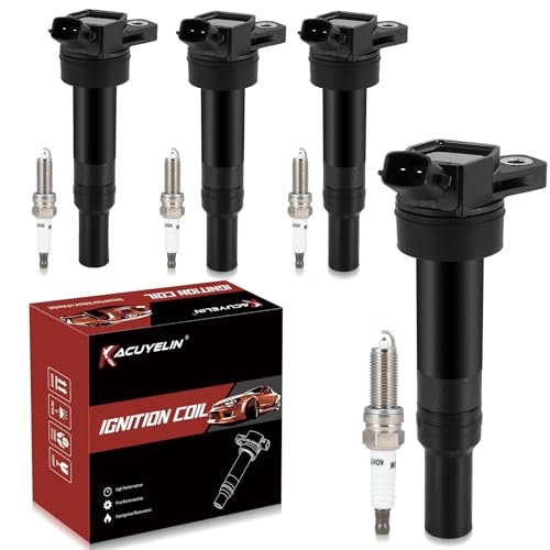 KacuYelin UF651 Ignition Coil Pack & Iridium Spark Plugs...