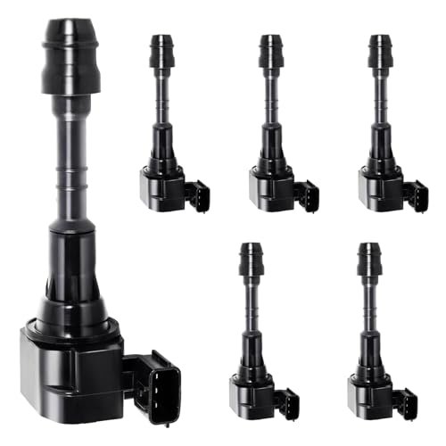 6PCS Ignition Coil Pack Compatible with 3.5 3.5L V6...
