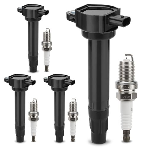 UF557 Ignition Coil & 4503 Double Iridium Spark Plug for...