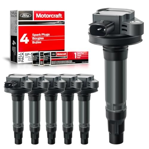 MAS Set of 6 Ignition Coil Pack & 6Pcs Motorcraft...
