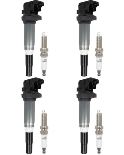 ECCPP 4 ignition coils with 4 iridium Spark...