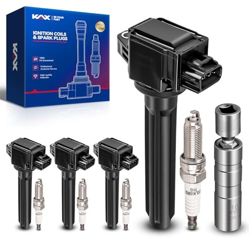 KAX OEM Performance Set of 4 UF814 Ignition Coil Pack...