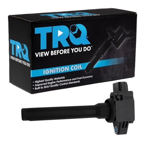 TRQ Ignition Coil Compatible with 2014-2019 Mitsubishi...