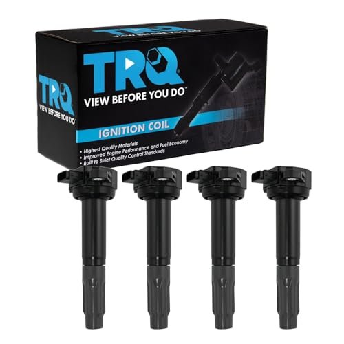 TRQ Ignition Coil Set Compatible with 2010-2012 Subaru...