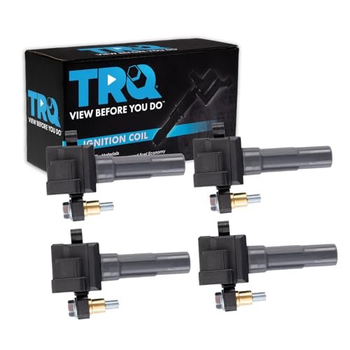 TRQ Ignition Coil Set Compatible with 2011-2013 Subaru...