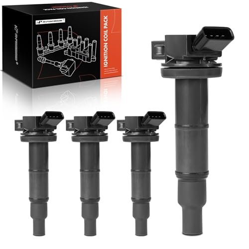 A-Premium Set of 4 Ignition Coil Pack Compatible with...