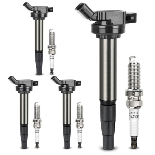 UF596 Ignition Coil & 93501 Double Iridium Spark Plug...