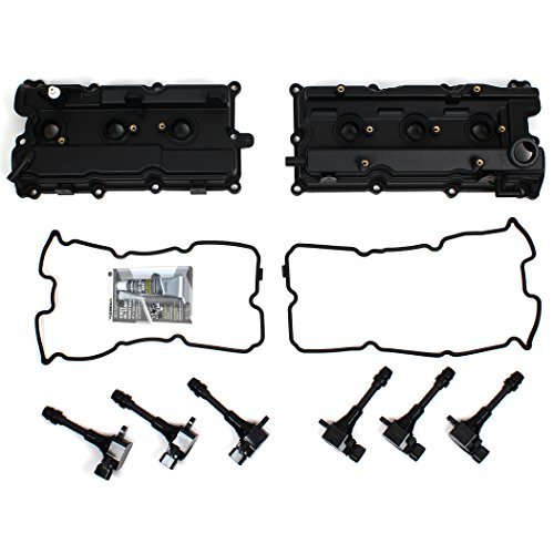 CNS Valve Covers with Gaskets, Spark Plug Tube Seals, and...