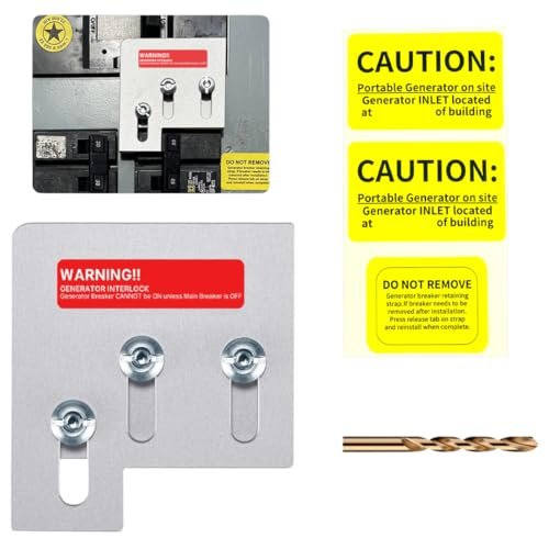 Generator Interlock Kit for Square D QO or Homeline 150...