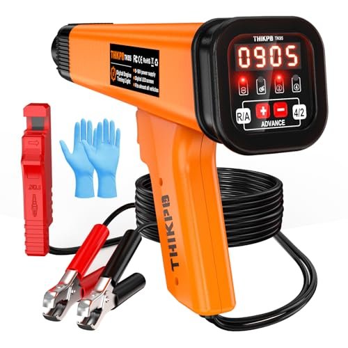 Digital Automotive Timing Light 12V, Inductive Ignition...