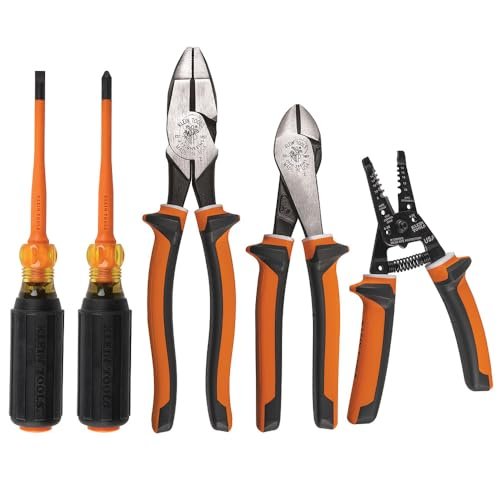 Klein Tools 94130 1000V Insulated Screwdriver Tool Set with...
