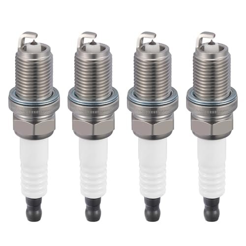 SYKRSS 6341 Iridium Spark Plugs 4 Pack - Compatible with...