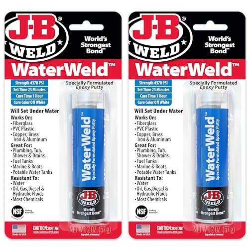 J-B Weld WaterWeld, 1 Hour Cure, Epoxy Putty Stick -...