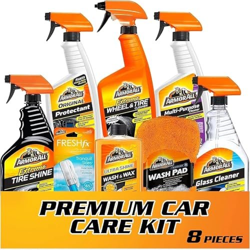 Armor All Premier Car Care Kit, Includes Car Wax &...