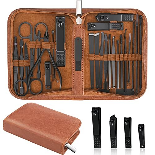 Manicure Set Professional Nail Clipper Kit-26 Pieces...