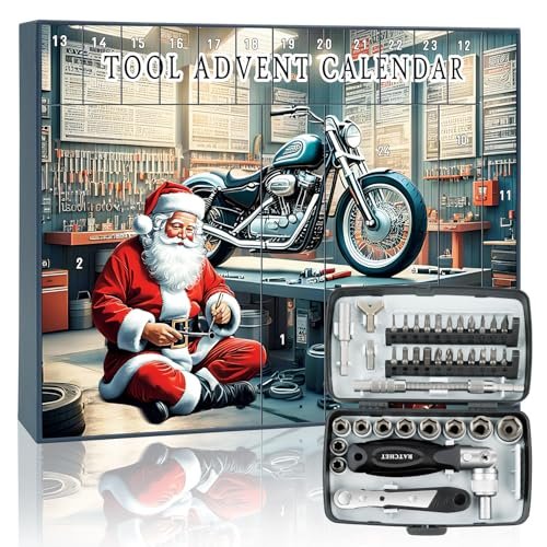 MH MYLUNE HOME Tool Advent Calendar for Adult Men-24 Days...