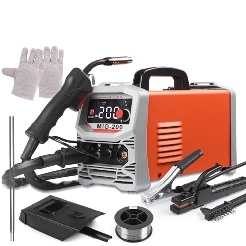 MIG200 Welding Machine 3 in 1 Flux MIG/Lift TIG/MMA...