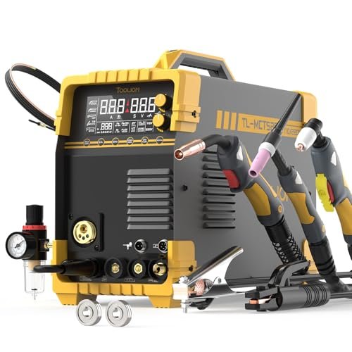 TOOLIOM MIG/TIG/CUT/Stick Welder 5 in 1 Multiprocess...