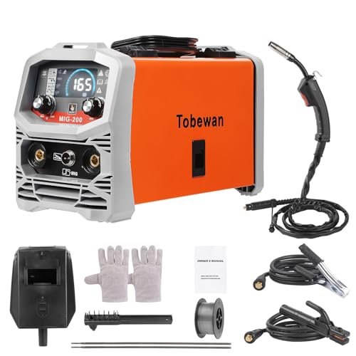 Tobewan MIG 3IN1 Welder Machine MIG/LIFT TIG/MMA Welding...