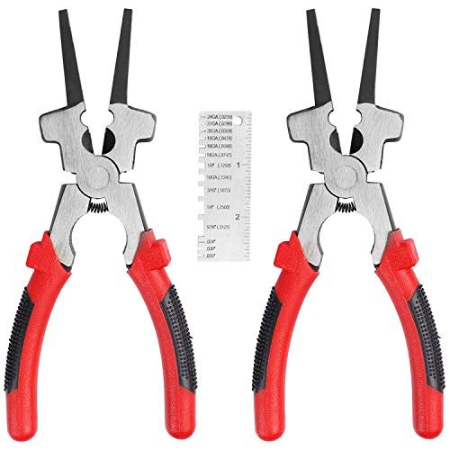 KEILEOHO 2 PCS 8 Inch Mig Welding Pliers with Metal...