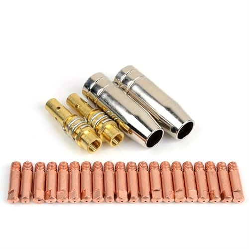 24PCS Mig Welding Nozzle Welder Torch Nozzles Consumables...